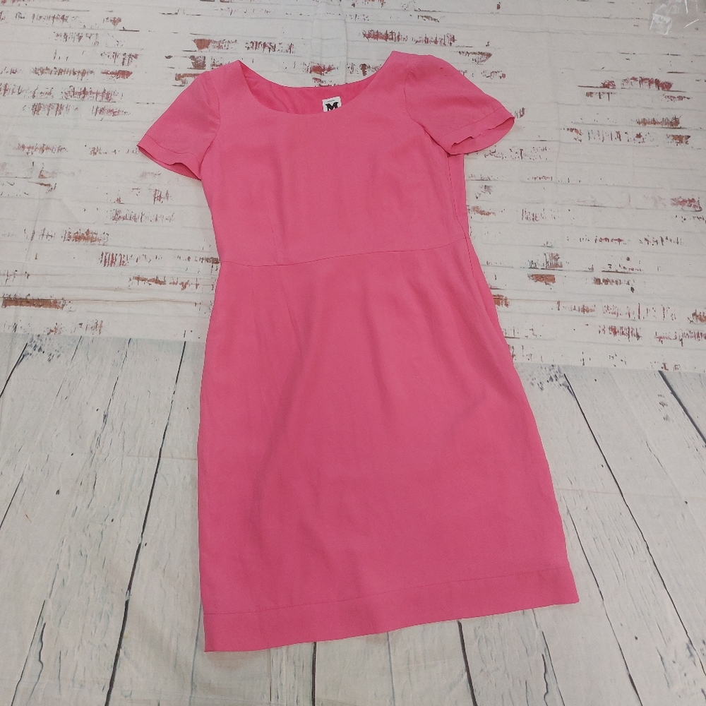 Missoni bubble gum pink silk mini dress